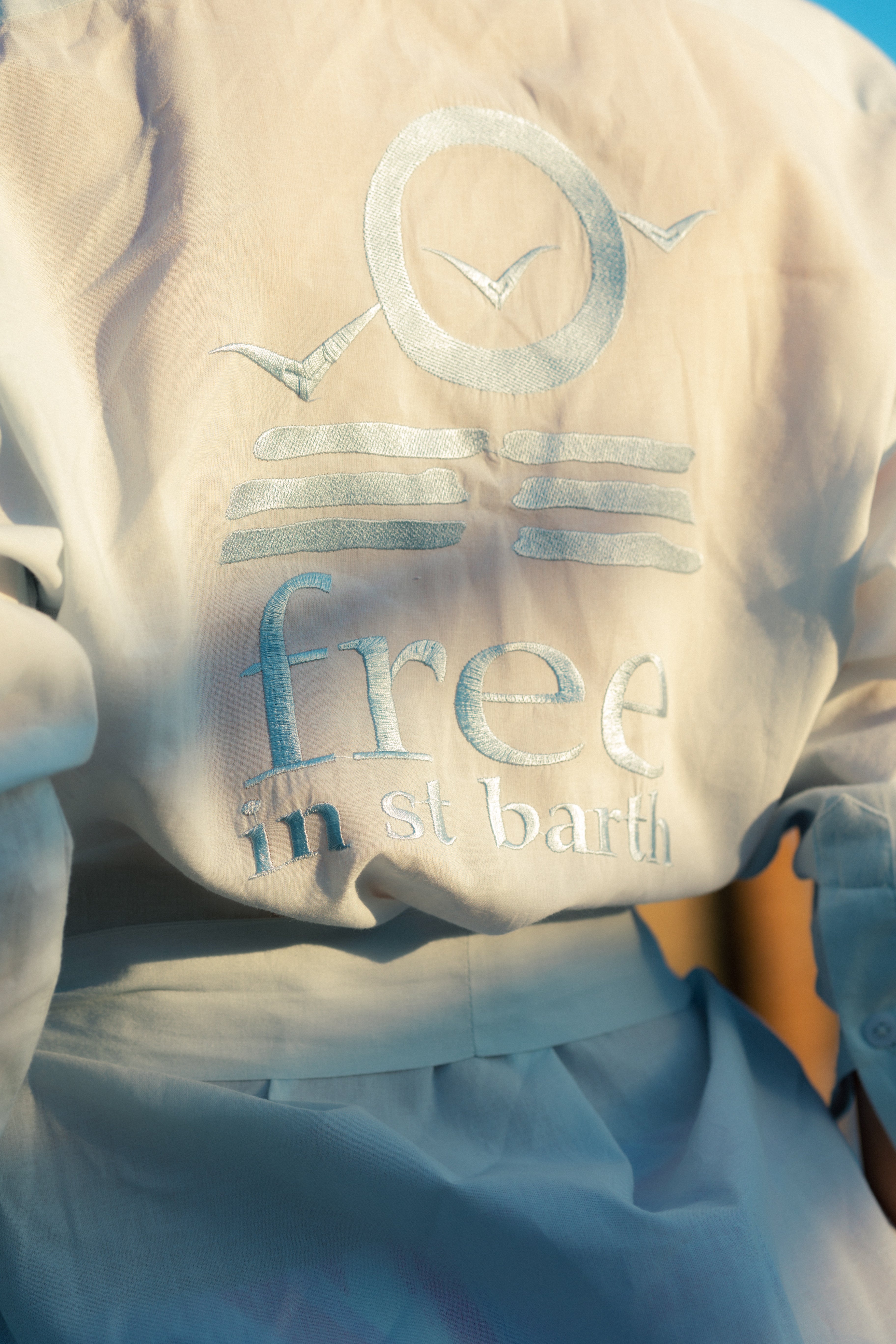 FREE IN ST. BARTHS SHIRT DRESS