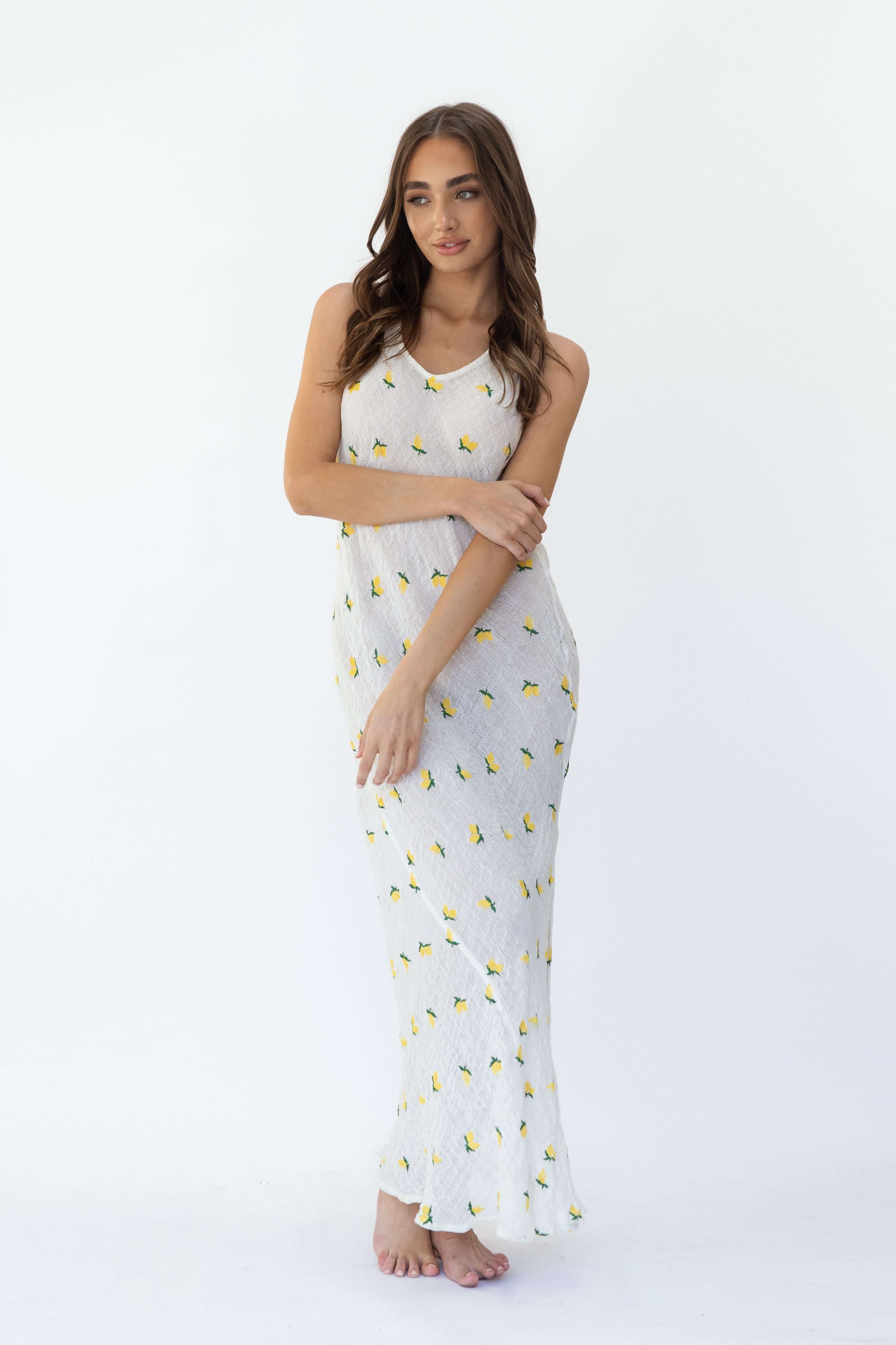 THE LIMONCELLO LINEN MAXI