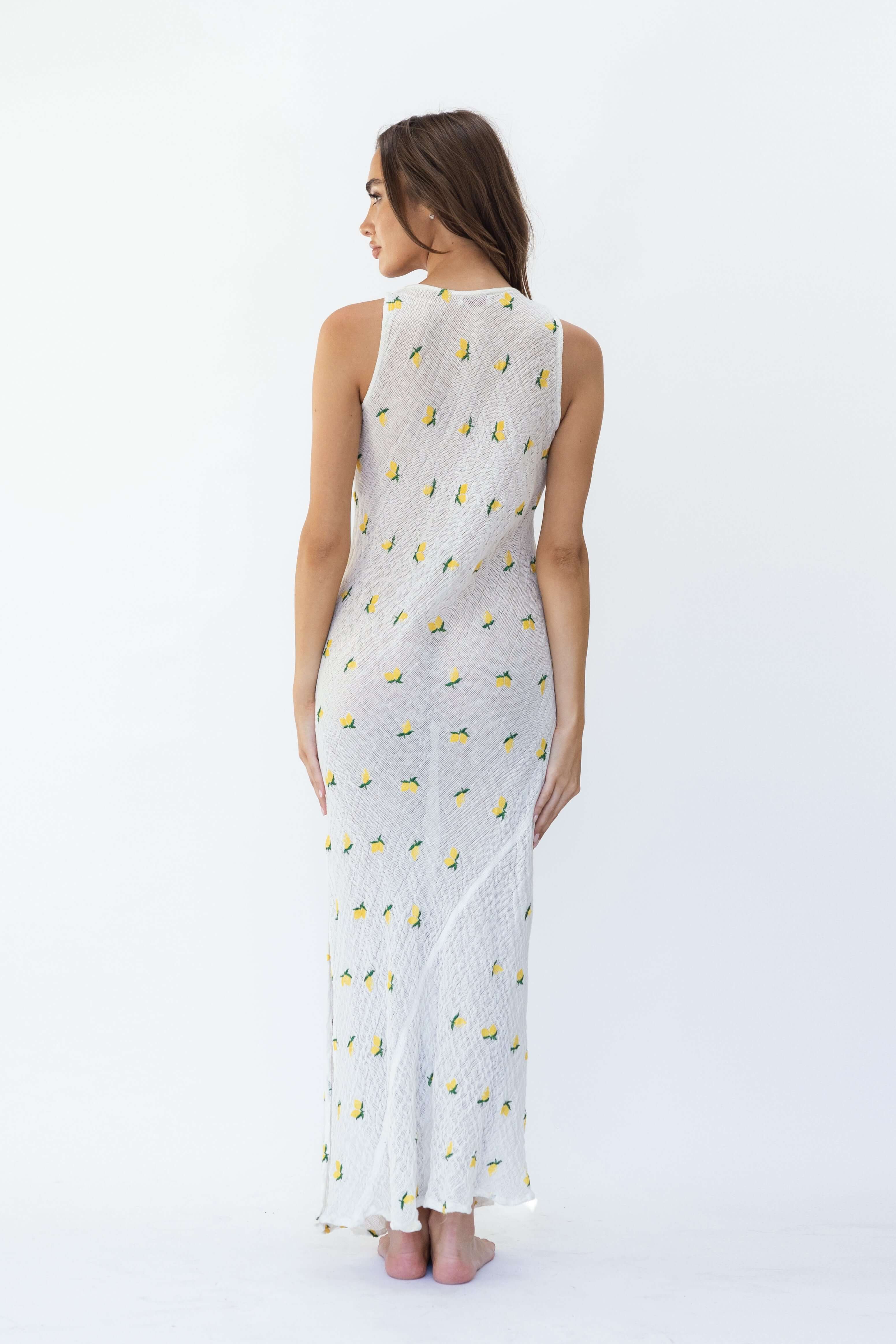 THE LIMONCELLO LINEN MAXI