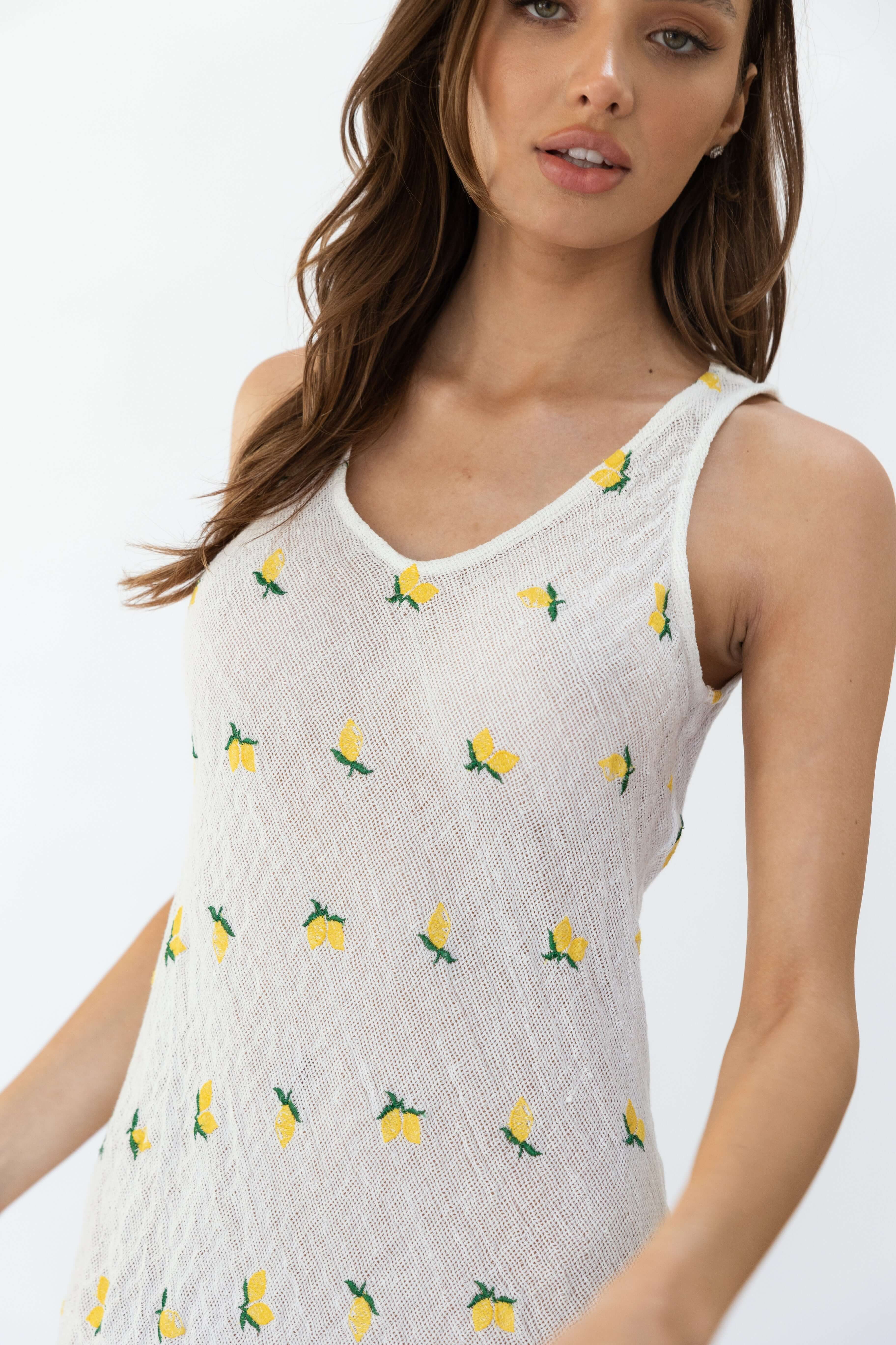 THE LIMONCELLO LINEN MAXI